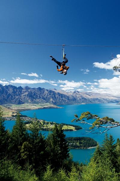 Zipping in Queenstown with Ziptrek Ecotours